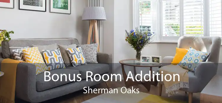 Bonus Room Addition Sherman Oaks