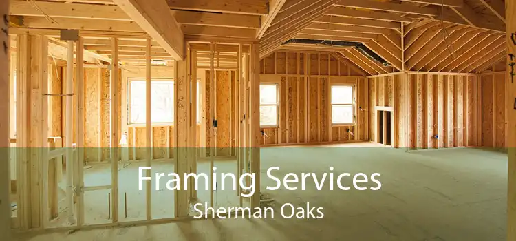 Framing Services Sherman Oaks